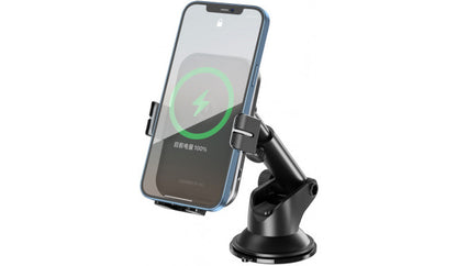 XO WX036 Automatic Arm Clamp Type Wireless Charger Car Holder 15W