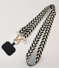 Crossbody Phone Adjustable Leaf Design Straps with Pearl