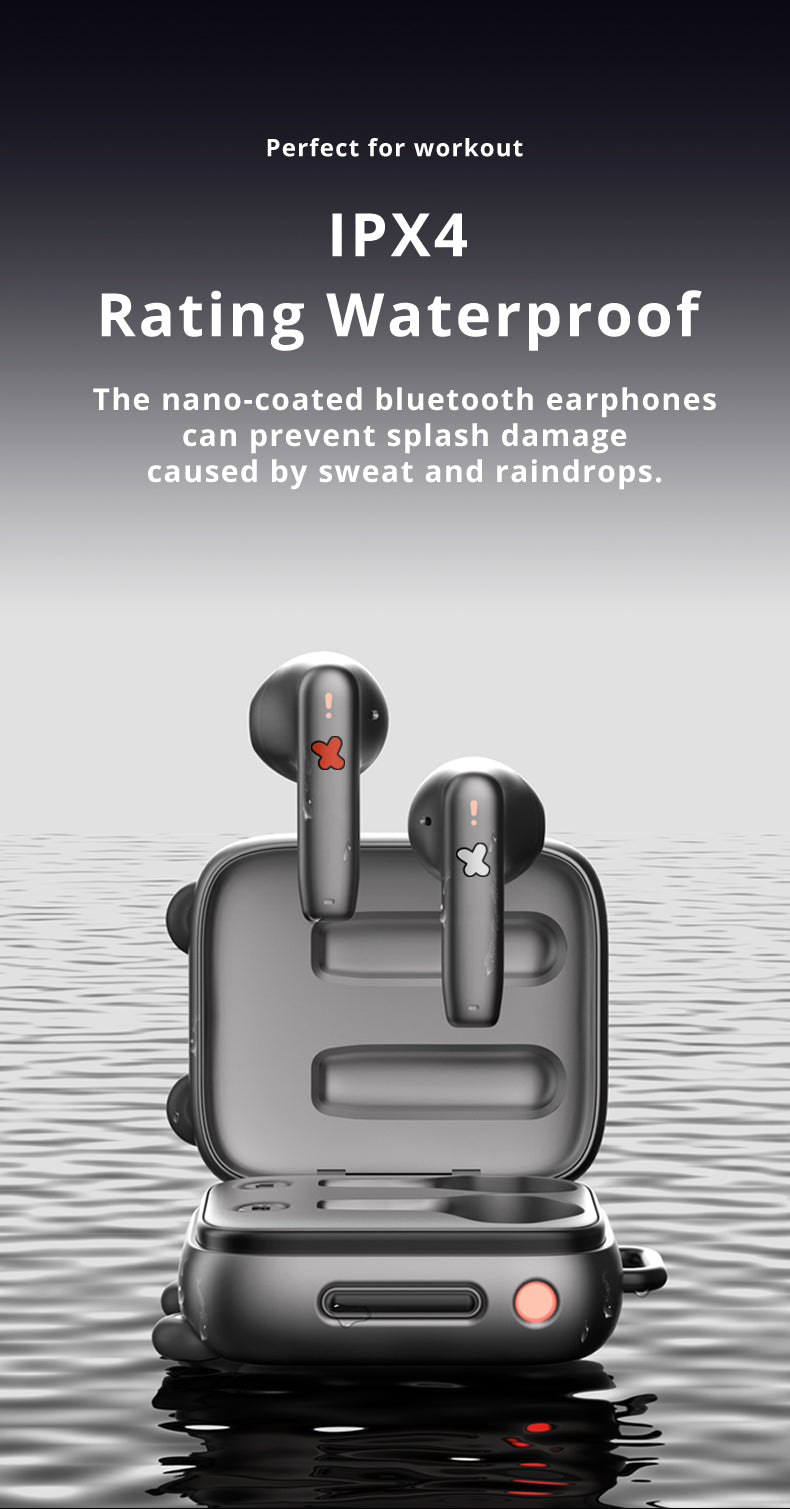 DMOOSTER D03 Transparent Suitcase TWS Wireless Earphones