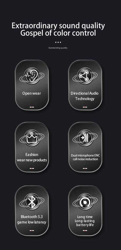 DMOOSTER D39 Joint Name OWS & ANC TWS Wireless Earphones