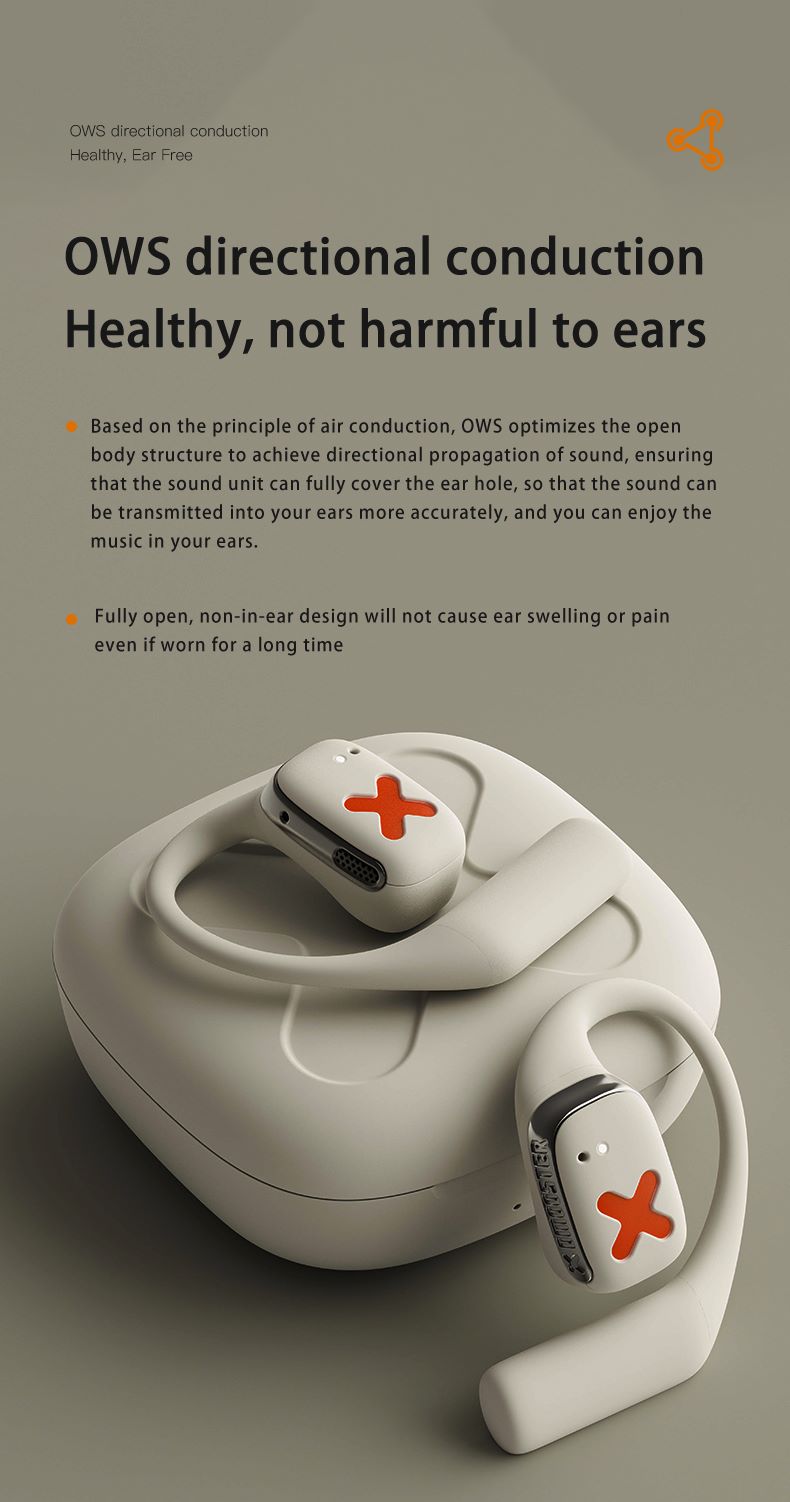 DMOOSTER D39 Joint Name OWS & ANC TWS Wireless Earphones
