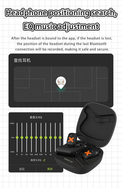 DMOOSTER D39 Joint Name OWS & ANC TWS Wireless Earphones