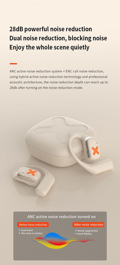 DMOOSTER D39 Joint Name OWS & ANC TWS Wireless Earphones