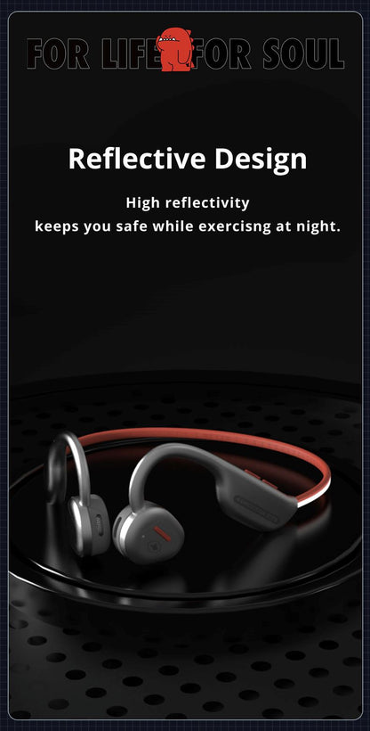 DMOOSTER D7 Air Conduction BT5.3 Wireless Earphone