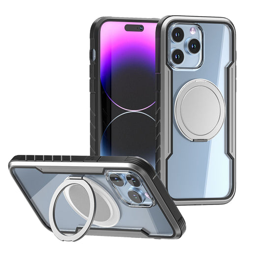 iPhone 16 Plus 6.7 Defense Magsafe with 360 Rotation Ring Holder Case