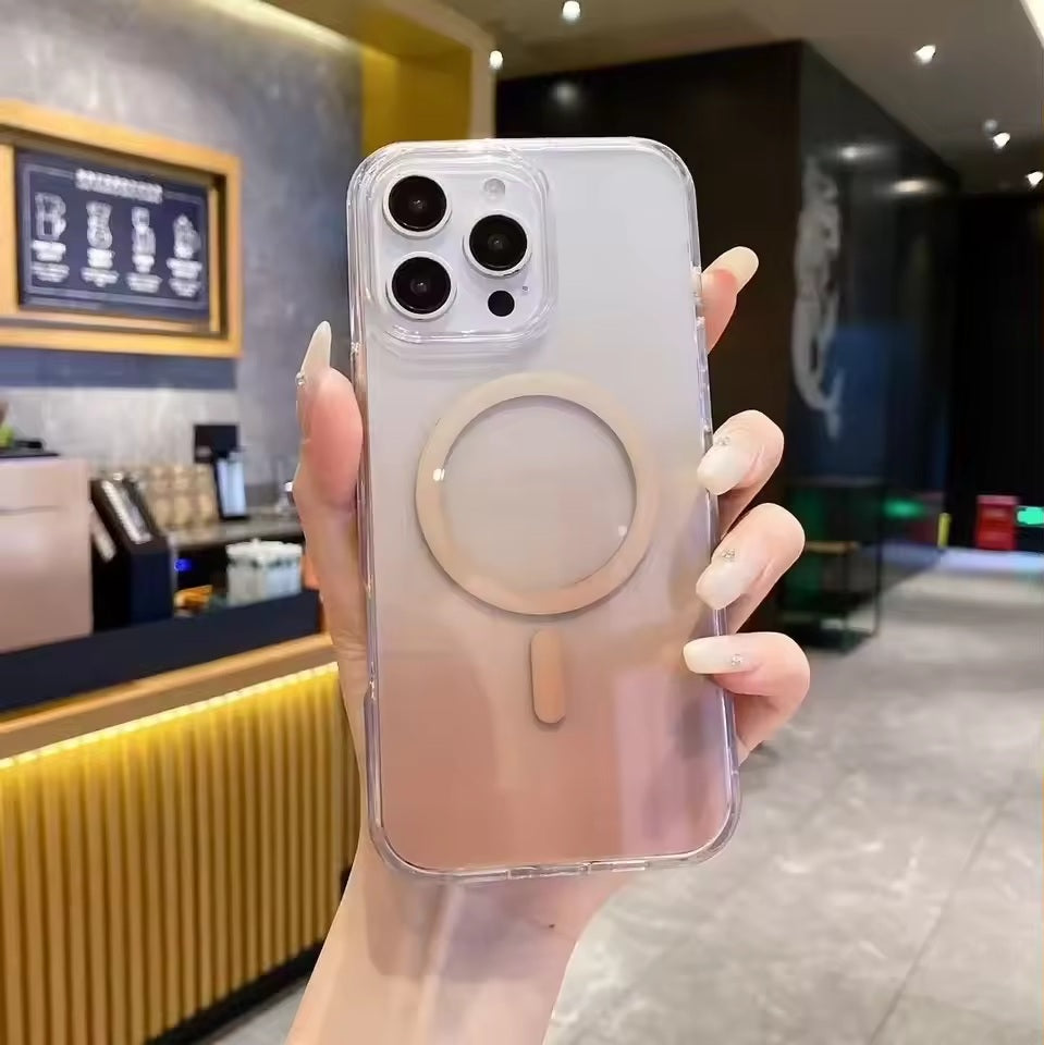 iPhone 17 Air 6.5 O1 Series Crystal Gradient Magsafe Case