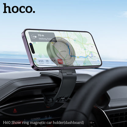 HOCO H60 Show Ring Magnetic Dashboard Car Holder