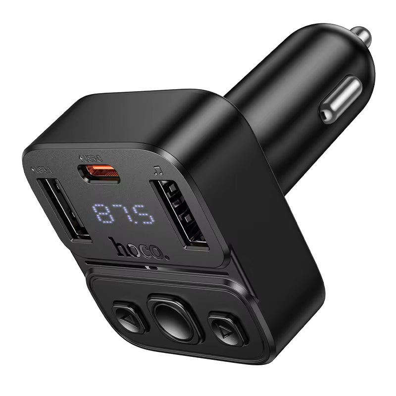 HOCO E87 Delta 35W (1A1C) Car BT FM Transmitter