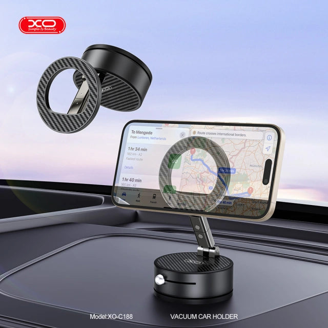 XO C188 Metal Magsafe Vacuum Chuck Manual Latch Magnetic Holder