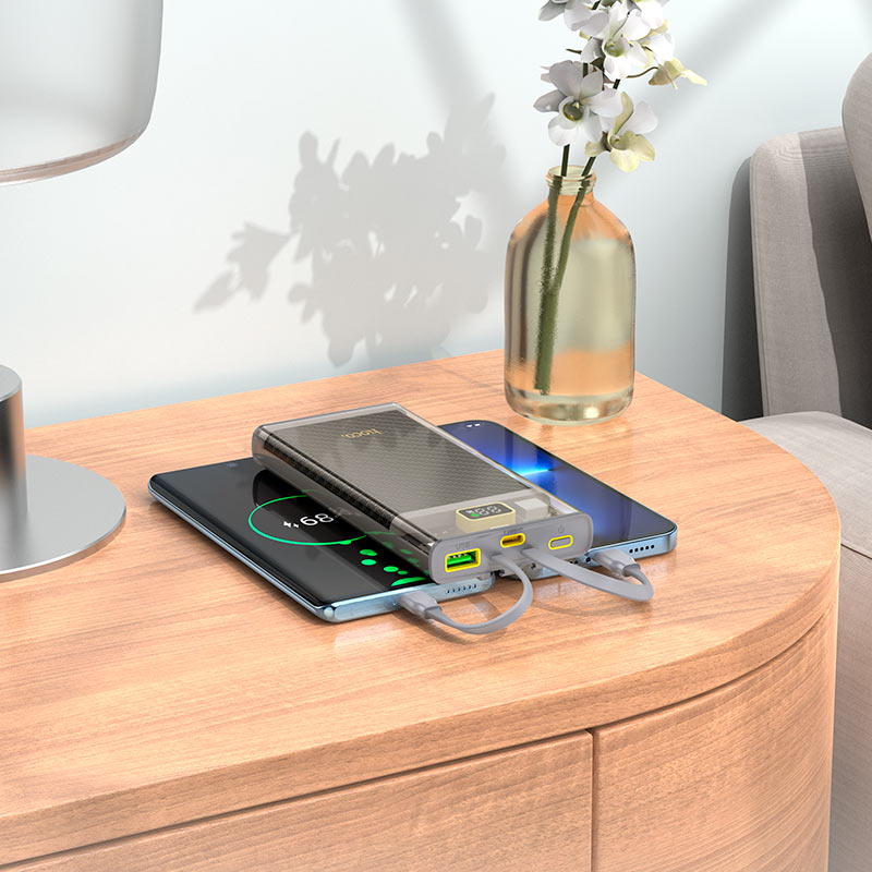 HOCO J104 Discovery Edition 22.5W Power Bank with Cable