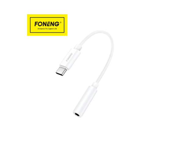 FONENG BM21 Type-C to 3.5mm Audio Cable Convertor 10CM