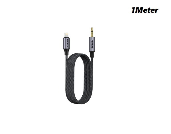 FONENG BM31 Metal Lightning to 3.5mm Audio Cable 1M