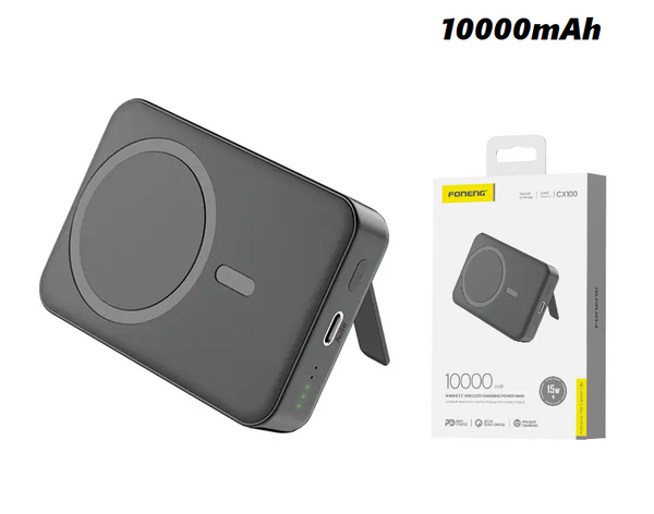 FONENG CX100 Magnetic Wireless Power Bank 10000mAh
