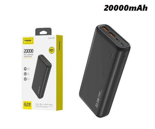FONENG P52 Power Bank 22.5W 20000mAh