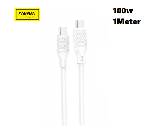 FONENG X80 Type-C to Type-C Fast Charging 100W Cable 1M