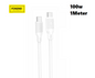 FONENG X80 Type-C to Type-C Fast Charging 100W Cable 1M