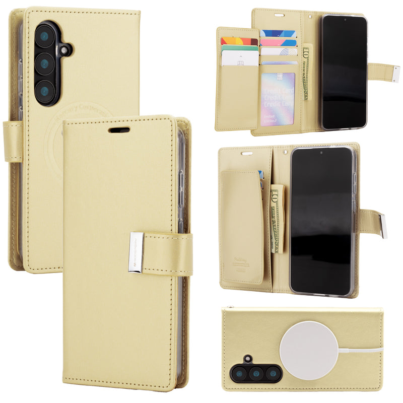 Samsung S936 Galaxy S25 Plus Mercury Rich Diary Magsafe Series Wallet
