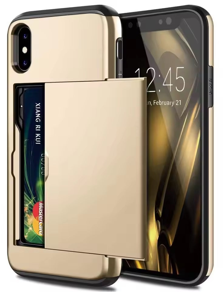 iPhone 11 6.1 Armor Hard Case with Card Slots