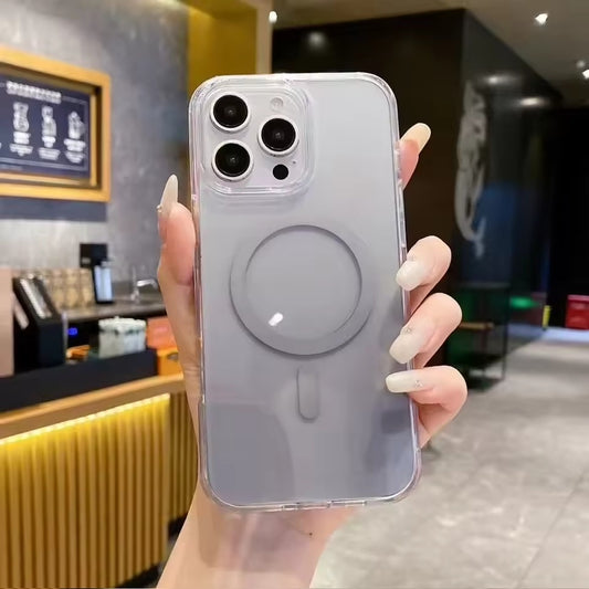 iPhone 17 6.3 O1 Series Crystal Gradient Magsafe Case