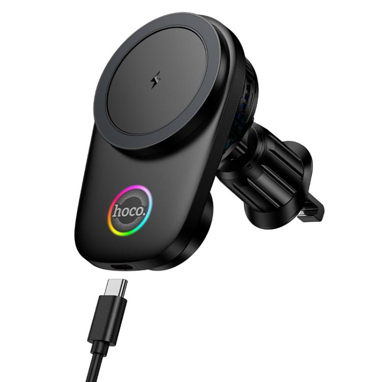 HOCO HW36 Magnetic Wireless Charging Air Vent Car Holder