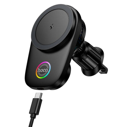 HOCO HW36 Magnetic Wireless Charging Air Vent Car Holder