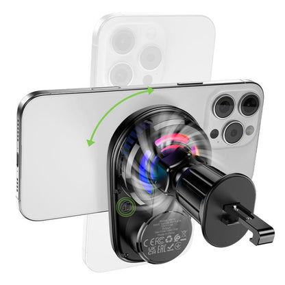 HOCO HW36 Magnetic Wireless Charging Air Vent Car Holder