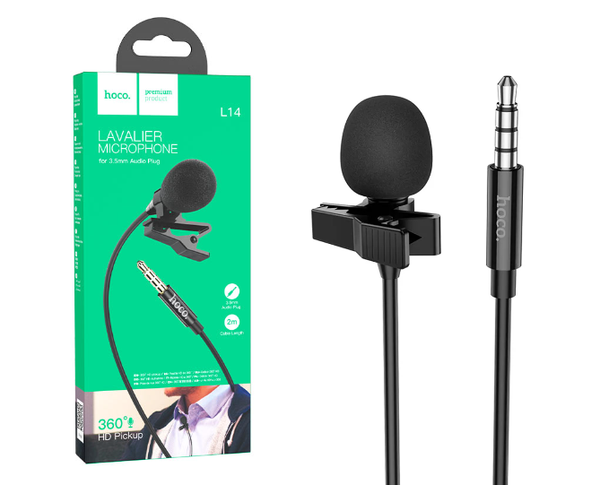 HOCO L14 3.5mm Lavalier Microphone