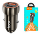 HOCO Z46A Blue Whale PD20W+QC3.0 Car Charger