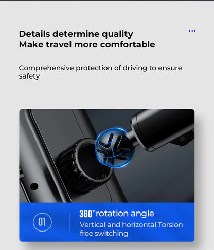 Joyroom JR-ZS219 Three-Axis Electric Wireless Charging Dashboard Car Holder