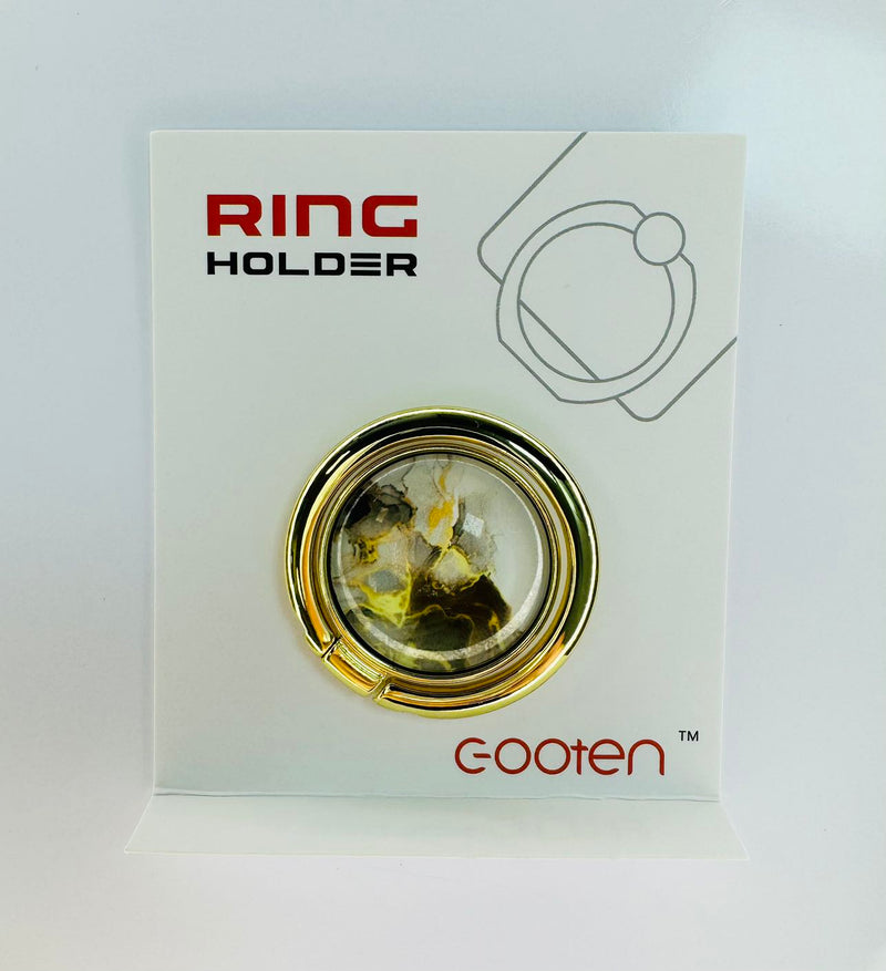 Marble Series Golden Ring Holder