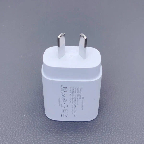 MaxGuard WT25WAC USB-A & USB-C 25W PD Power Adapter
