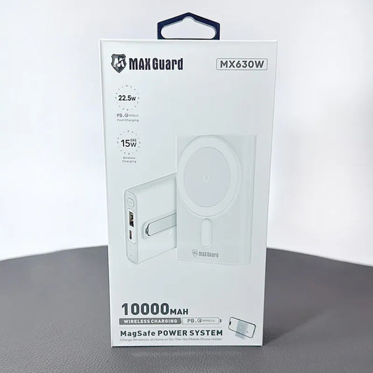Maxguard MX630W PD+QC3.0 22.5W Magnetic Wireless Power Bank 10000mAh