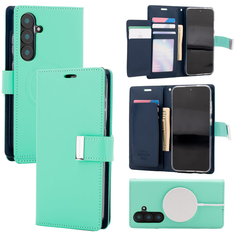 Samsung S936 Galaxy S25 Plus Mercury Rich Diary Magsafe Series Wallet