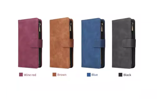 [PRE-O] Multiple Card Slots Wallet Case with Zip Wallet Case - Pre-Order