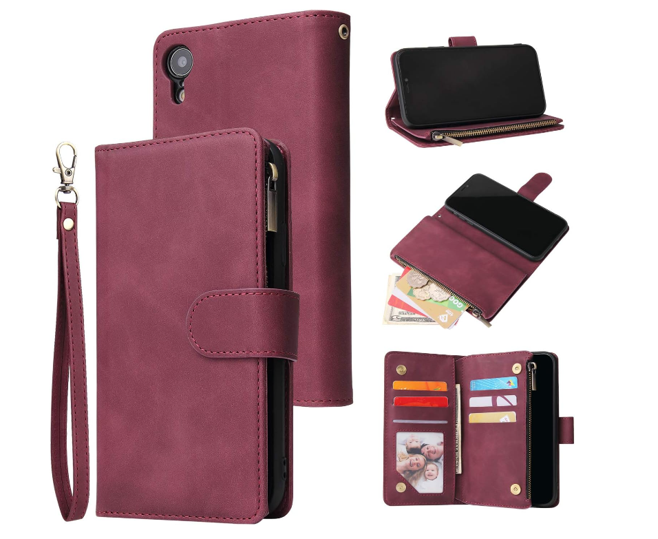 [PRE-O] SAM S928 Galaxy S24 Ultra Multiple Cards with Zip Wallet Case