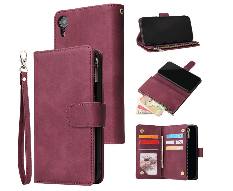 [PRE-O] SAM A235 Galaxy A23 Multiple Cards with Zip Wallet Case