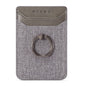 Muxma MX112 Canvas/Cross Design Card Pocket with Ring Holder