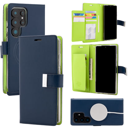 Samsung S938 Galaxy S25 Ultra Mercury Rich Diary Magsafe Series Wallet