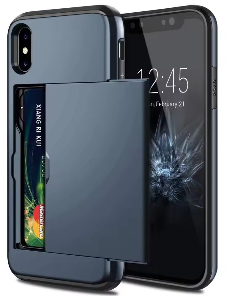 iPhone 11 6.1 Armor Hard Case with Card Slots