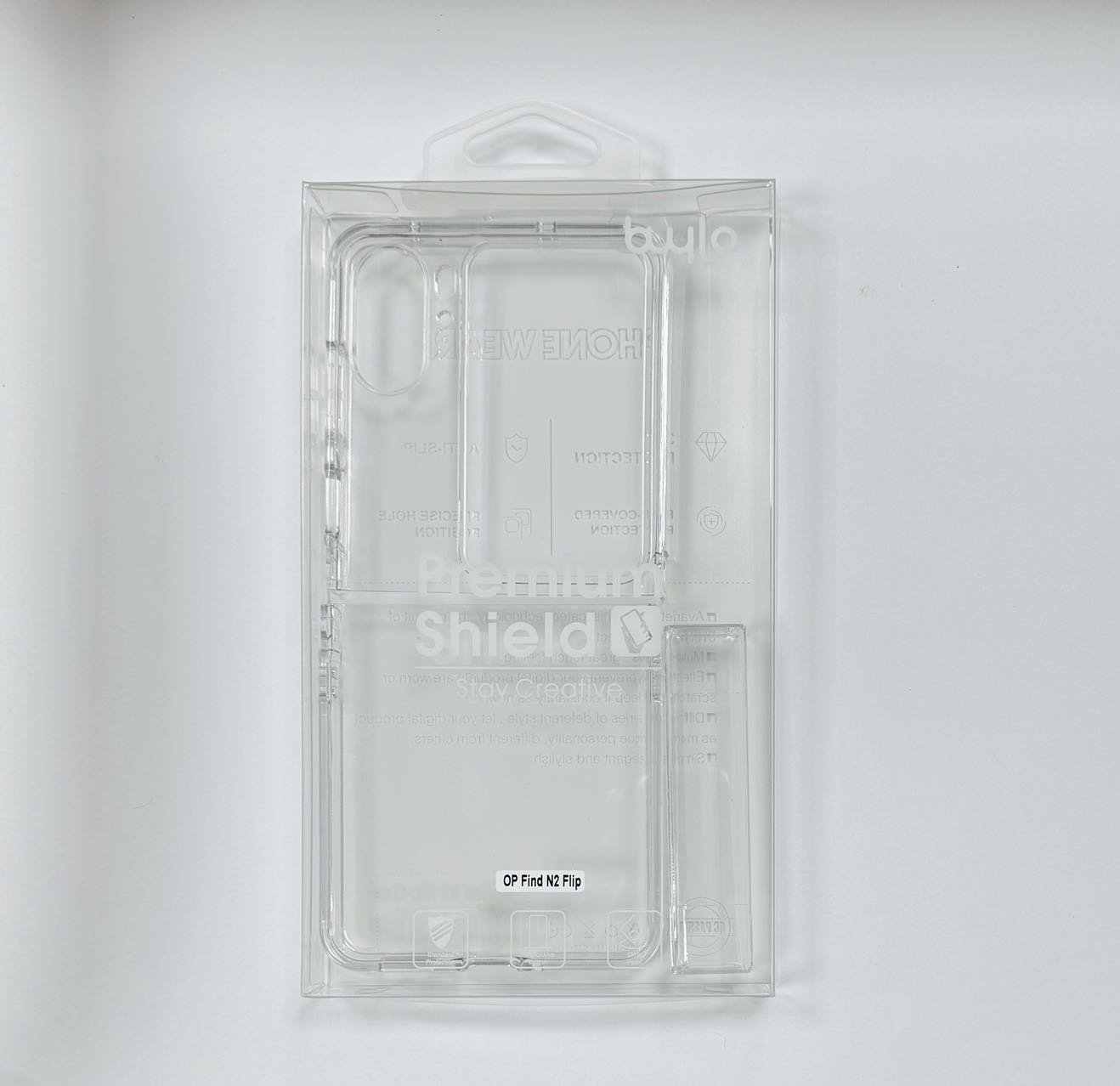 OPPO Find N2 Flip Acrylic Transparent Case