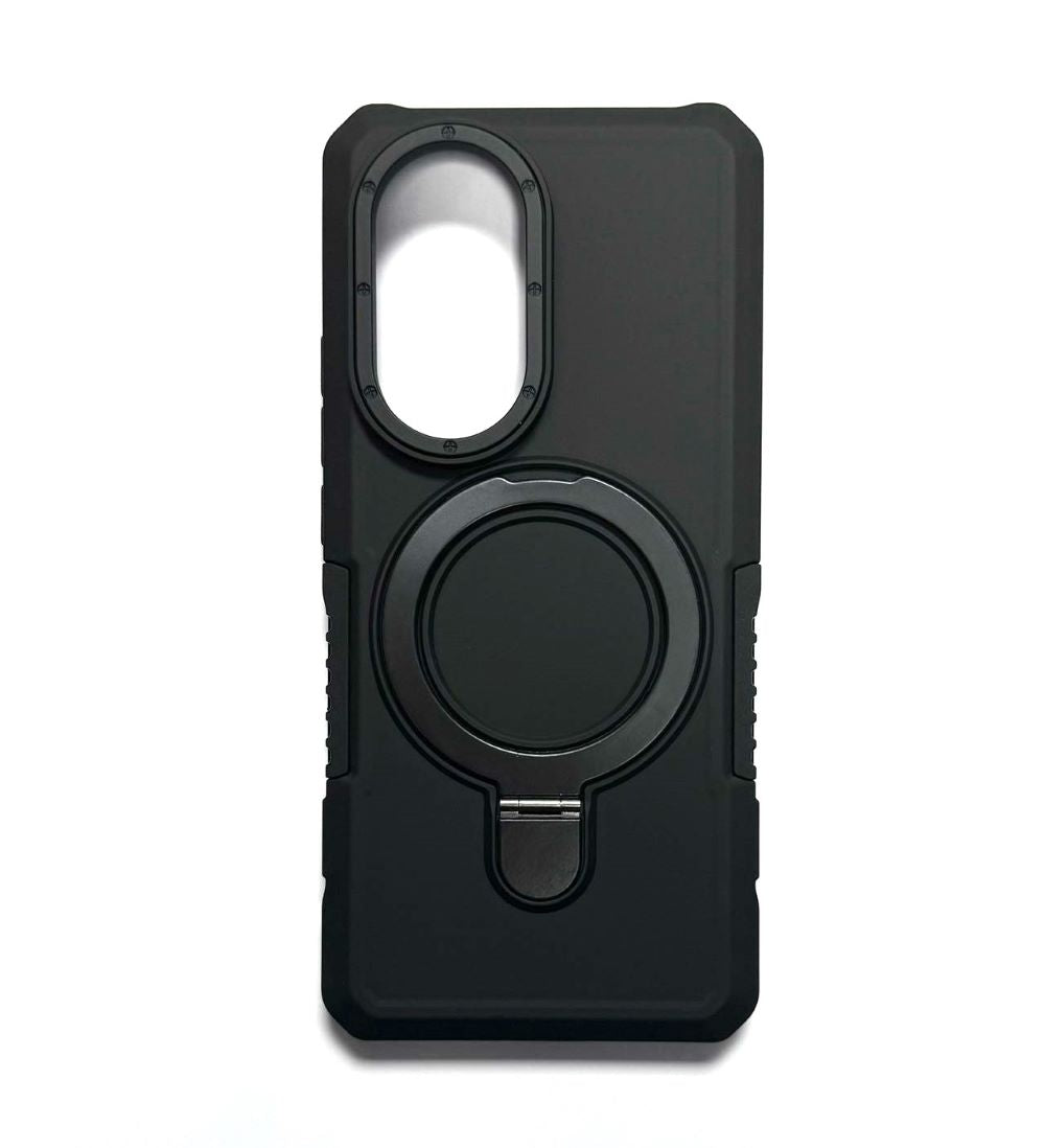 OPPO Reno10/Reno10 Pro 5G Rugged Armor Fulcrum Ring Holder Case