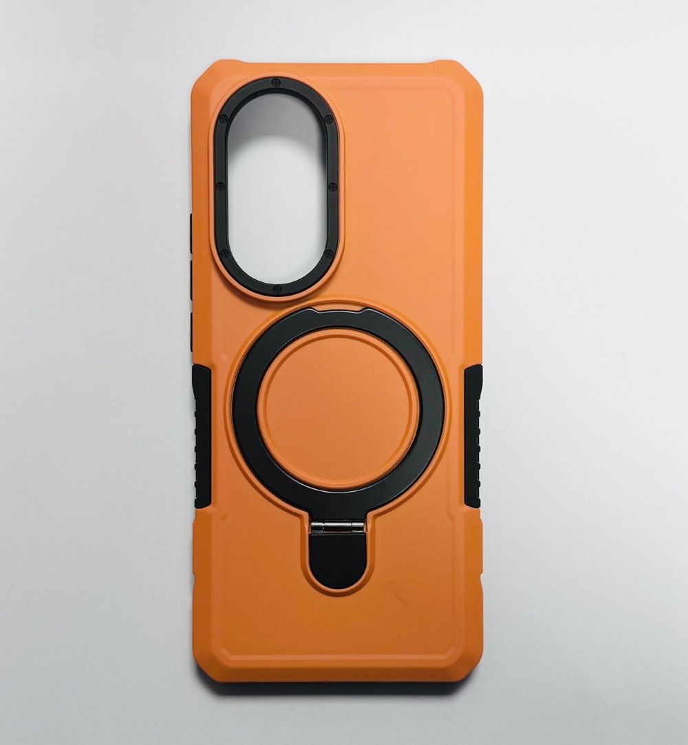 OPPO Reno10/Reno10 Pro 5G Rugged Armor Fulcrum Ring Holder Case
