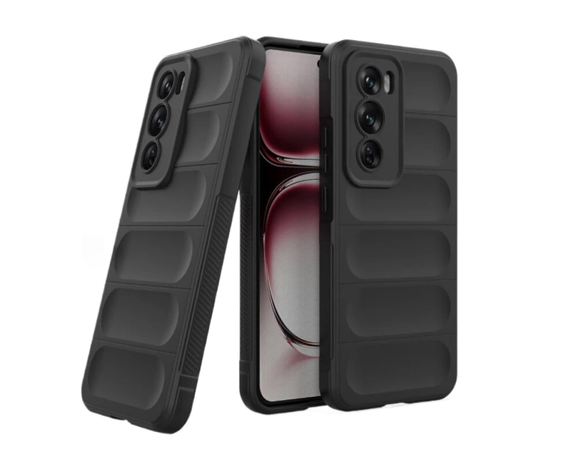 OPPO A80 5G Shockproof Anti-Slip Silicone Rubber Case