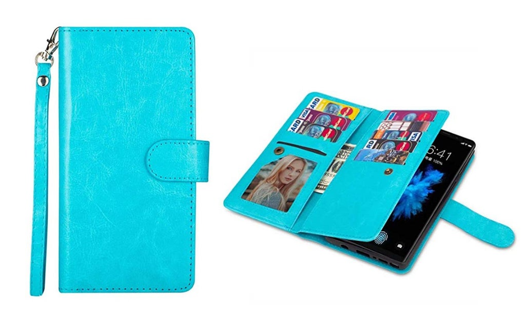 [PRE-O] iPhone 11 Pro 5.8 PU Leather Wallet Case with 9 Card Slots