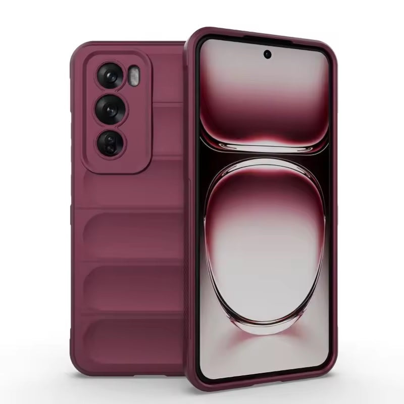 OPPO A60 4G Shockproof Anti-Slip Silicone Rubber Case