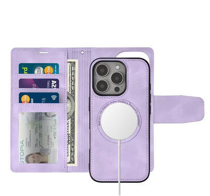 iPhone 16 Pro Max 6.9 Hanman Miro 3 Magsafe Series Detachable Wallet
