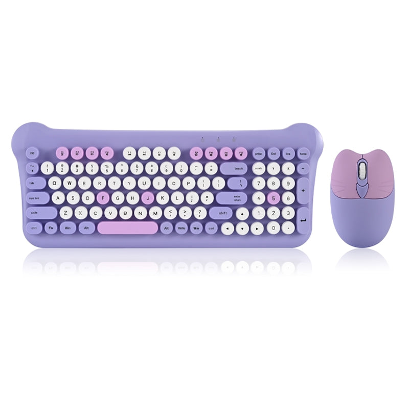 QW05 Multicolor Wireless Keyboard