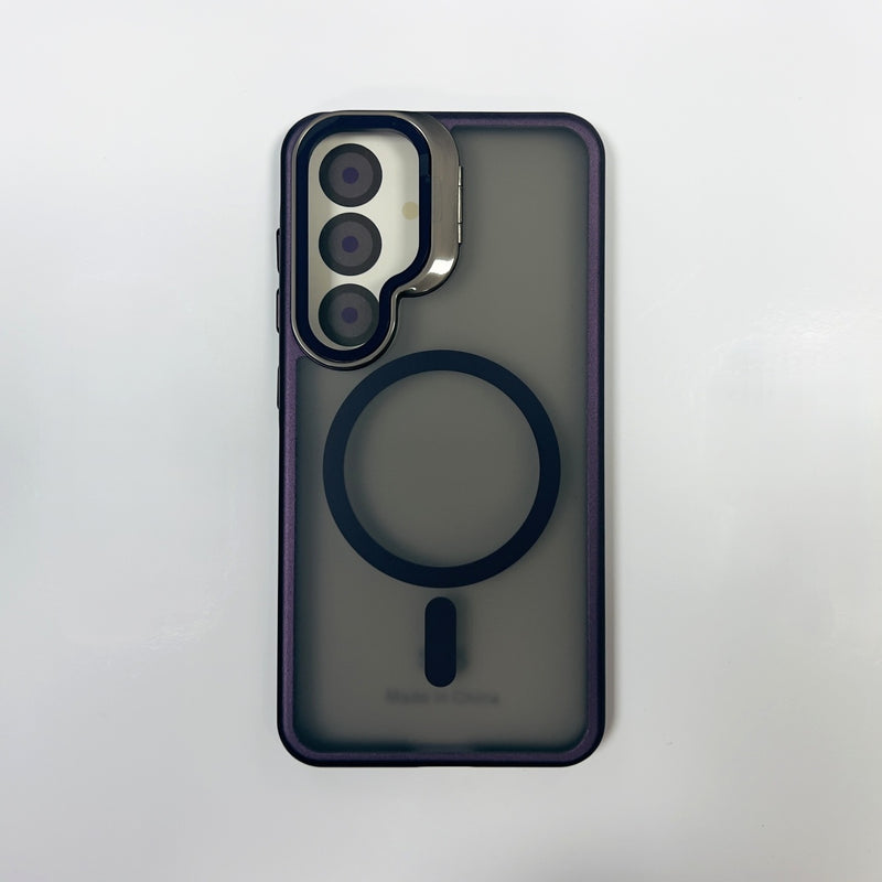 Samsung S931 Galaxy S25 Classic Matte Magsafe Case with Camera Stash Stand