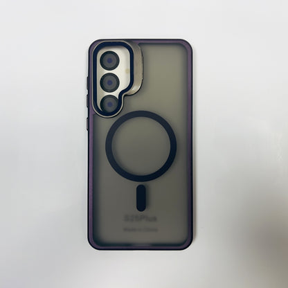 Samsung S936 Galaxy S25 Plus Classic Matte Magsafe Case with Camera Stash Stand