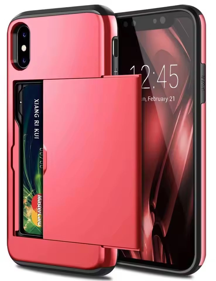 iPhone 11 6.1 Armor Hard Case with Card Slots
